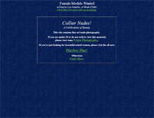 Tablet Screenshot of colliernudes.com